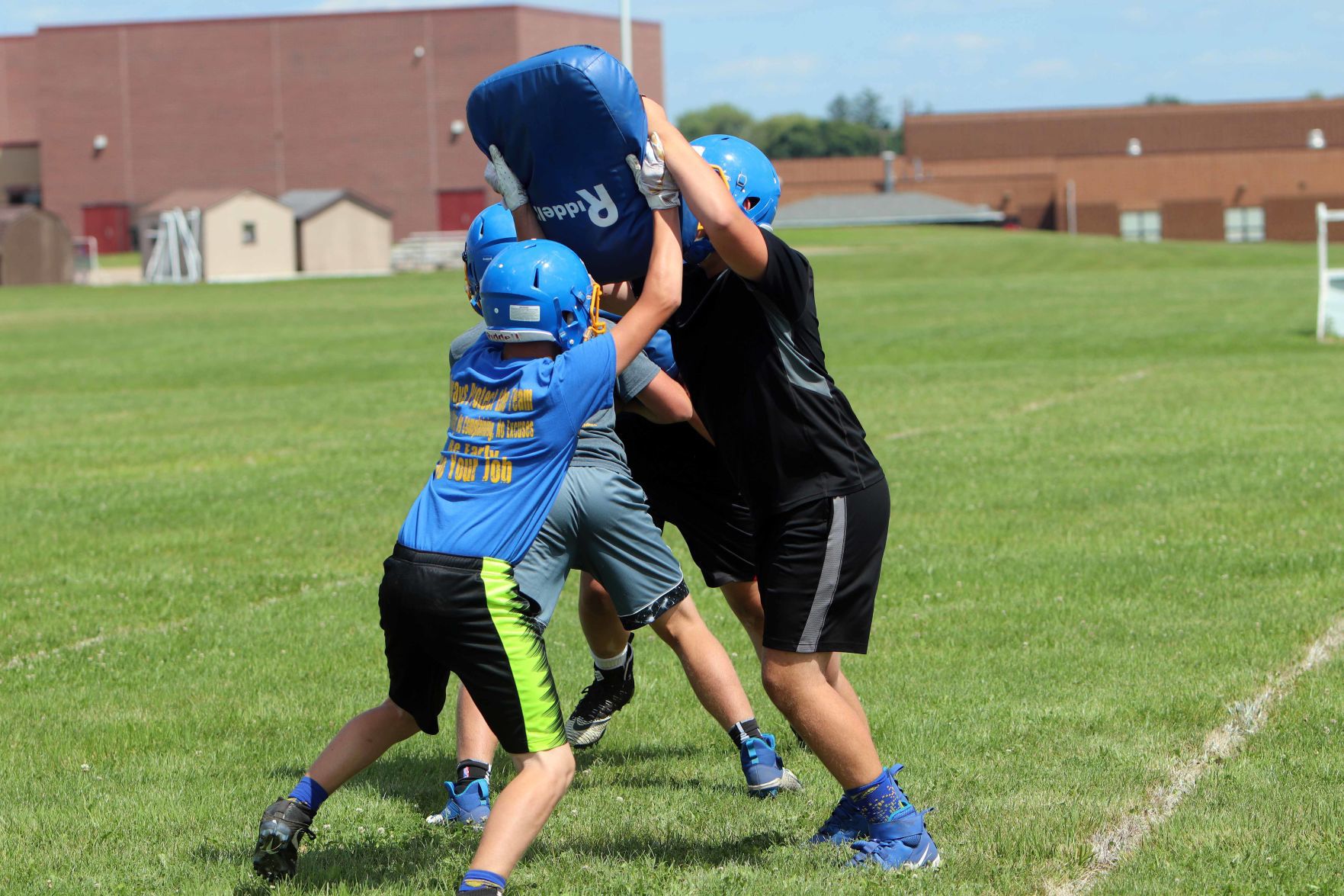 Mauston Football Practice